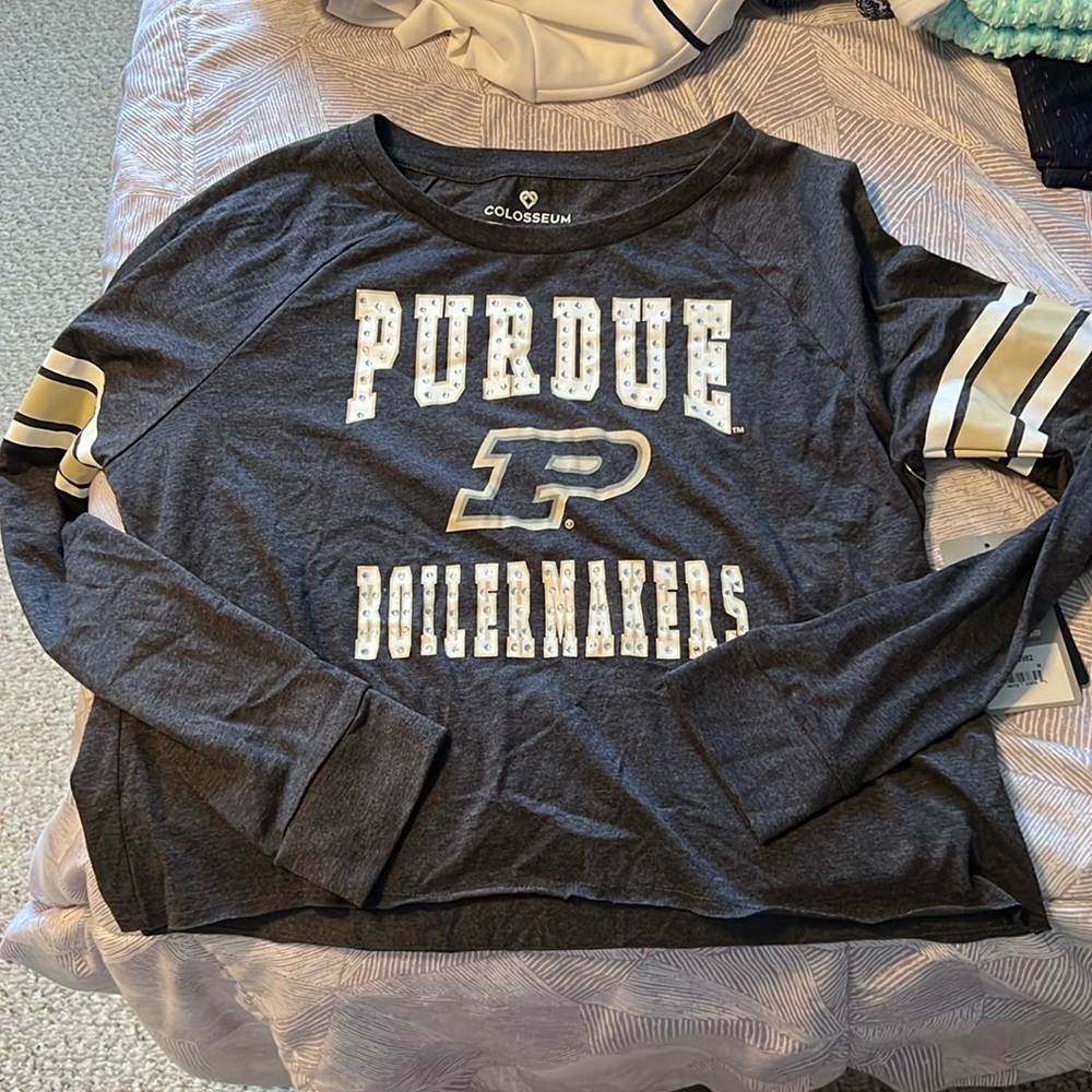 Purdue Boilmakers long sleeve tee….new with tags